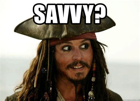 Savvy .